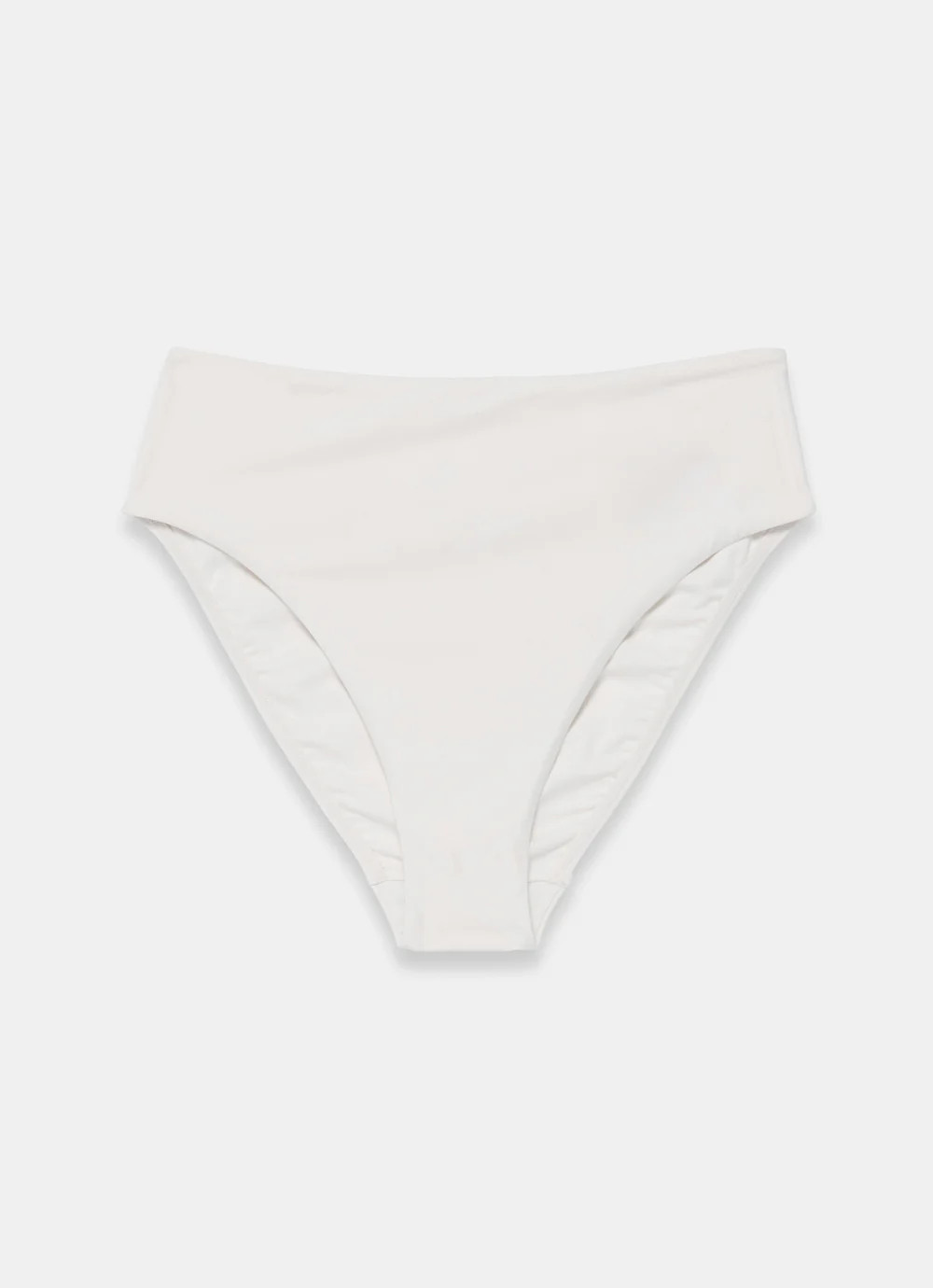 Cream High Rise Bikini Bottoms | Mint Velvet