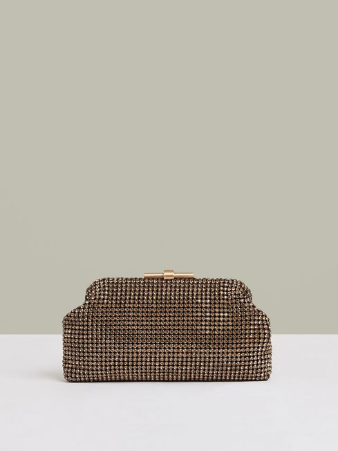Embellished Clutch Bag | Reiss US