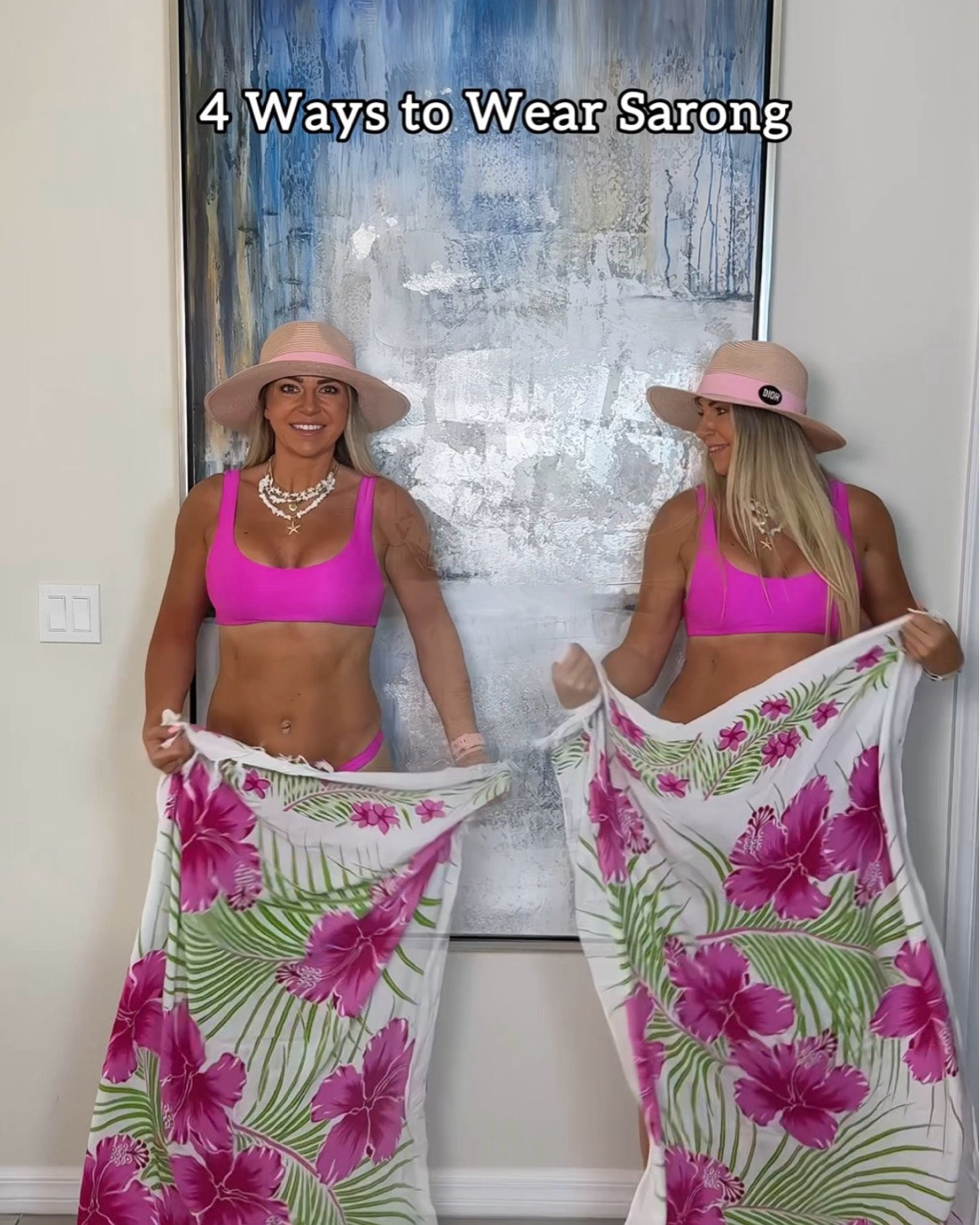 4 ways to wear a sarong ☀️ one beach cover-up styled as a skirt, dress, and vacation-ready outfit. Perfect for beach days, tropical vacations, cruises, resort wear, and beach-to-brunch looks.


resort wear, tropical vacation outfit, cruise outfit, beach dress, beach skirt, beach to dinner outfit, swimsuit cover up, vacation style, summer vacation outfit

#LTKU #LTKSeasonal #LTKSwim