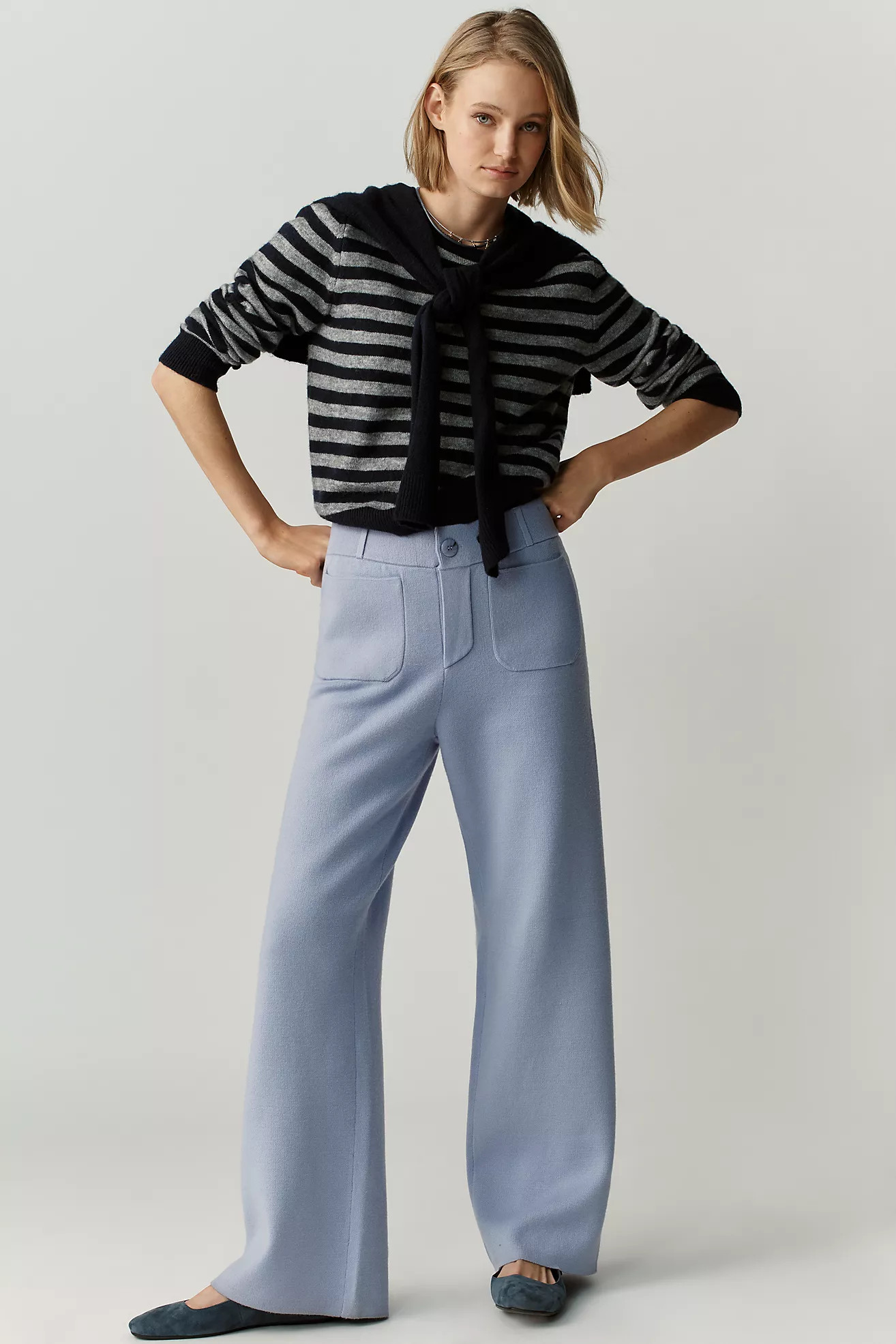 The Colette Full-Length Sweater Pants by Maeve | Anthropologie (US)