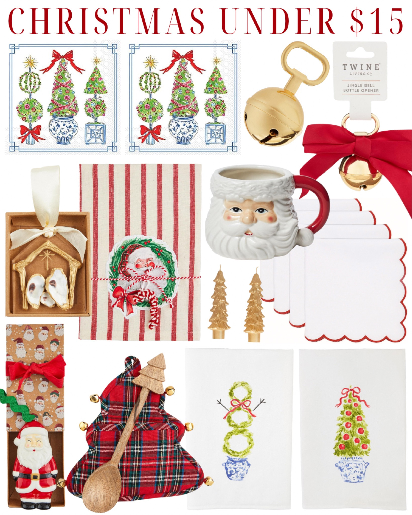  Christmas decor deals on Amazon! 

festive finds, seasonal, outdoor, gift guides, holiday season, refresh, decorating, home decor, coastal, preppy, traditional, grandmillenial, ornaments, bows, needlepoint, monogram, personalized, candles, placemats, napkin rings, games, cards, stationary, initials, custom, kids, girls,  boys, fall, winter, classic style, preppy style, ruffles, scallops, bonnets, holidays, colder weather, autumn, decor, leaves, hosting, parties,  dinnerware, plates, cups, bowls, linen napkins, chargers, christmas, merry, cheers, pjs, matching sets, wreath, red, green, porch decor

#LTKHoliday #LTKFindsUnder50 #LTKHome