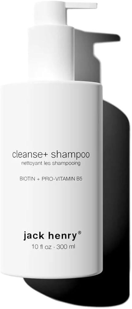 Jack Henry Cleanse + Men Hair Shampoo – Coconut Scented Hair Care Shampoo w/Biotin, Honey, Bota... | Amazon (US)