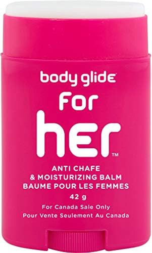 Body Glide For Her Moisturizing Anti Chafe Balm Stick (for Canadian Sale Only), 42g, Magenta | Amazon (CA)