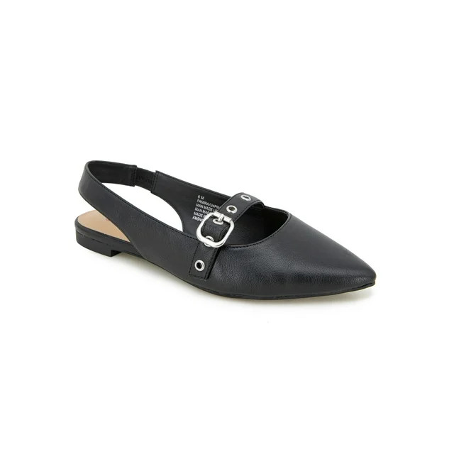 Unionbay Women's Pamira Mary Jane Slingback Flats - Walmart.com | Walmart (US)