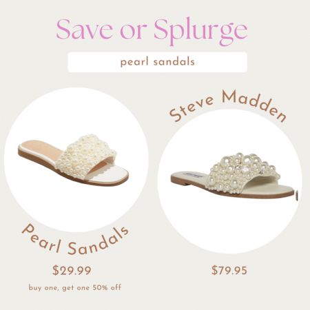 Pearl sandals, target finds, target deals

#LTKfindsunder50 #LTKfindsunder100 #LTKsalealert