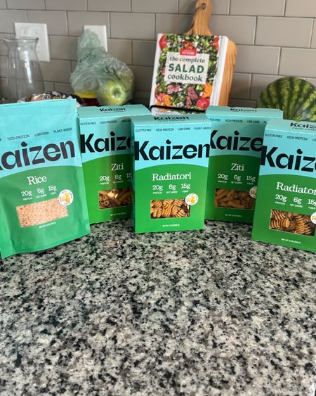 Excited to try the Kaizen Pasta and Rice. It is high protein, low carb, plant based, gluten free, soy free, and kosher certified. I’ll have to post when I make something with these. 

#LTKHome #LTKFitness #LTKFamily
