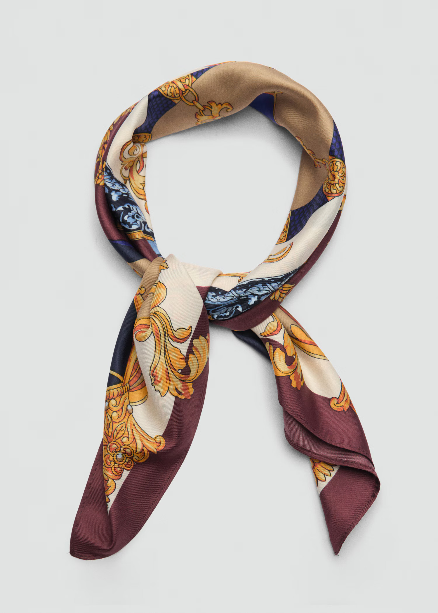 Vintage printed scarf - Women | MANGO USA | Mango (US/MX/AU)