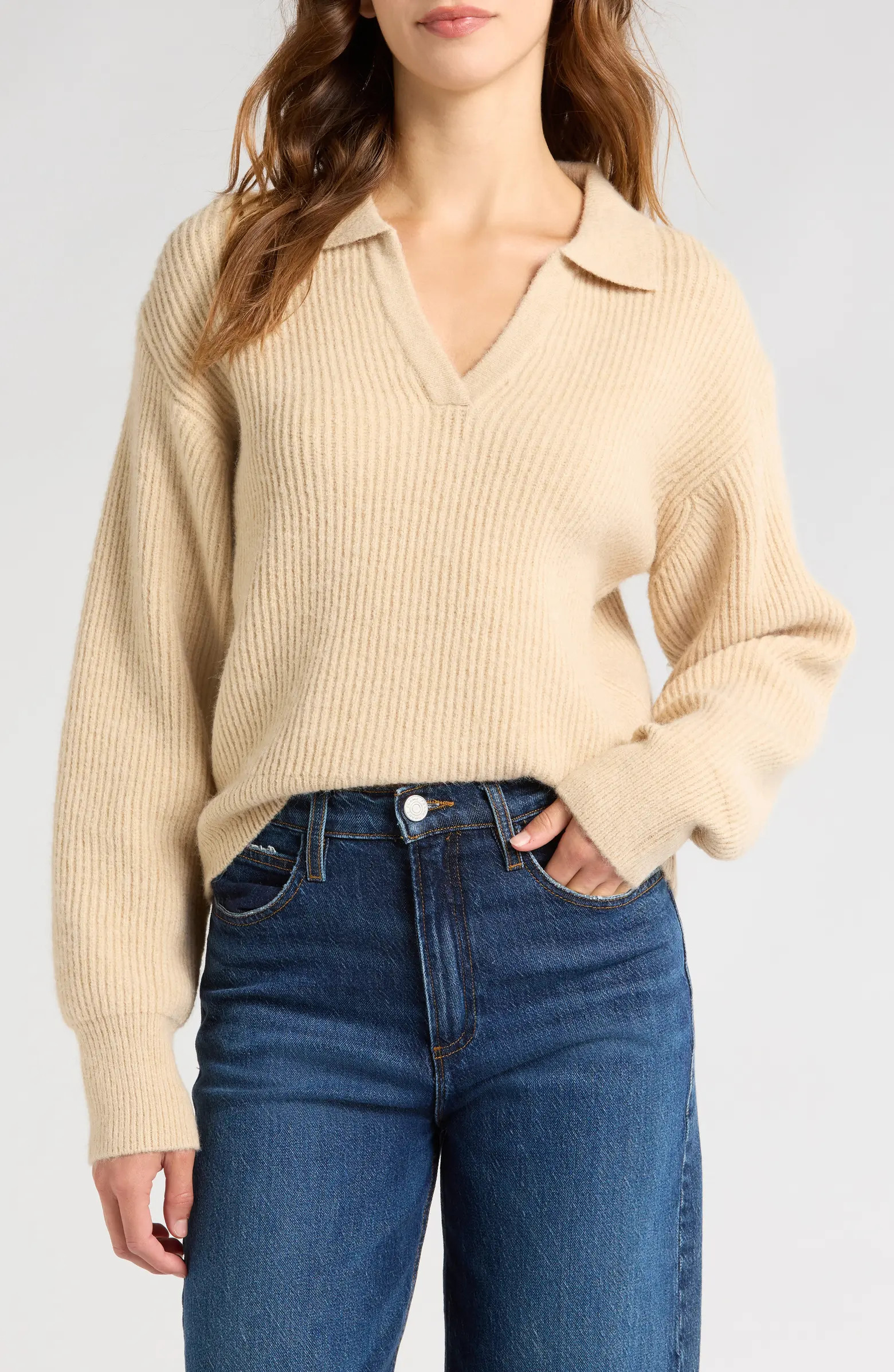 WAYF Sloan Rib Sweater | Nordstrom | Nordstrom