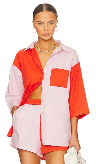 The Vacay Shirt in Candy | Revolve Clothing (Global)