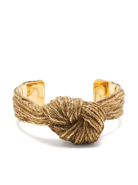 Aurelie Bidermann Miki Knotted Cuff - Farfetch | Farfetch Global