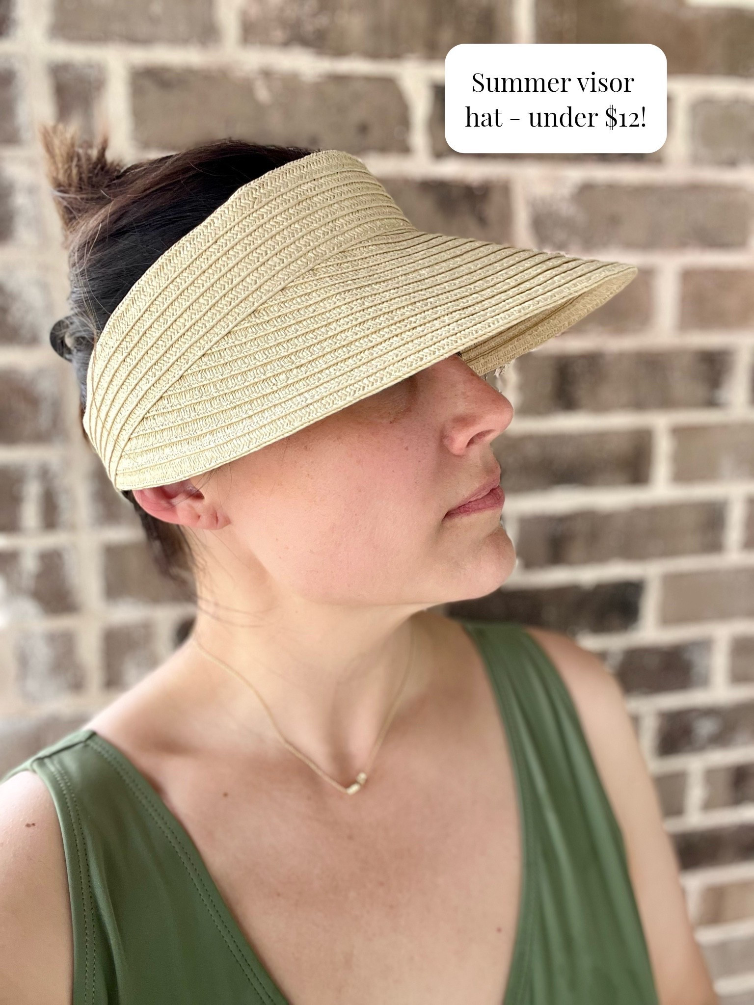 Women’s Summer visor hat - under $12!  *note it’s one size..

#LTKmomlife #LTKSwim