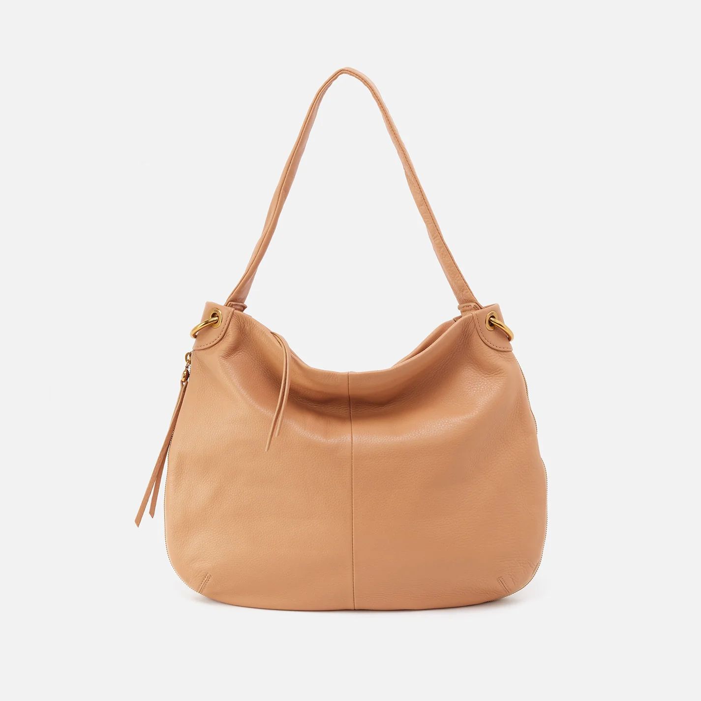 Fern Hobo in Pebbled Leather - Sandstorm | HOBO Bags