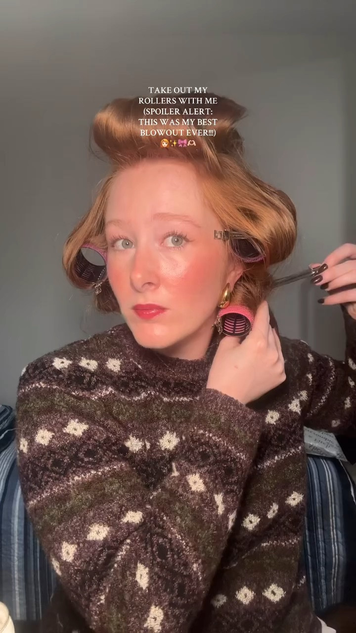did i finally master rollers??🤯🤩

blowout, rollers, blowout hair, blowout reveal, hair, bouncy blowout, redhead, dyson, dyson air wrap, air styler, hair inspo, hair trends #blowout #rollers #blowouthair #blowoutreveal #hair #bouncyblowout #redhead #dyson #dysonairwrap #airstyler #hairinspo #hairinspiration #hairtrends #aesthetic #trend #discover