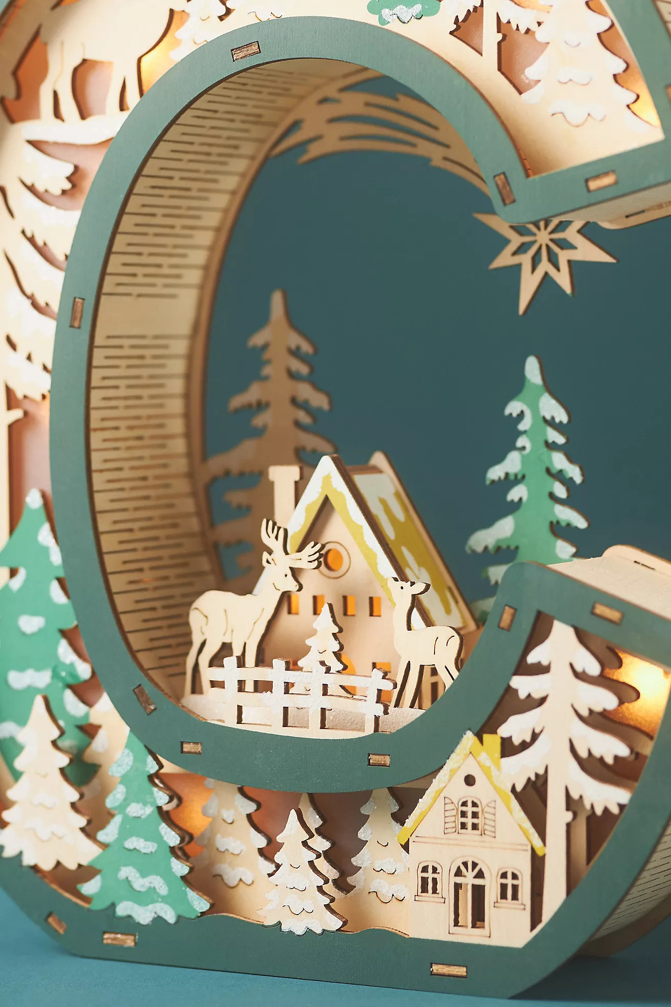 Wonderland Scene Monogram | Anthropologie (US)