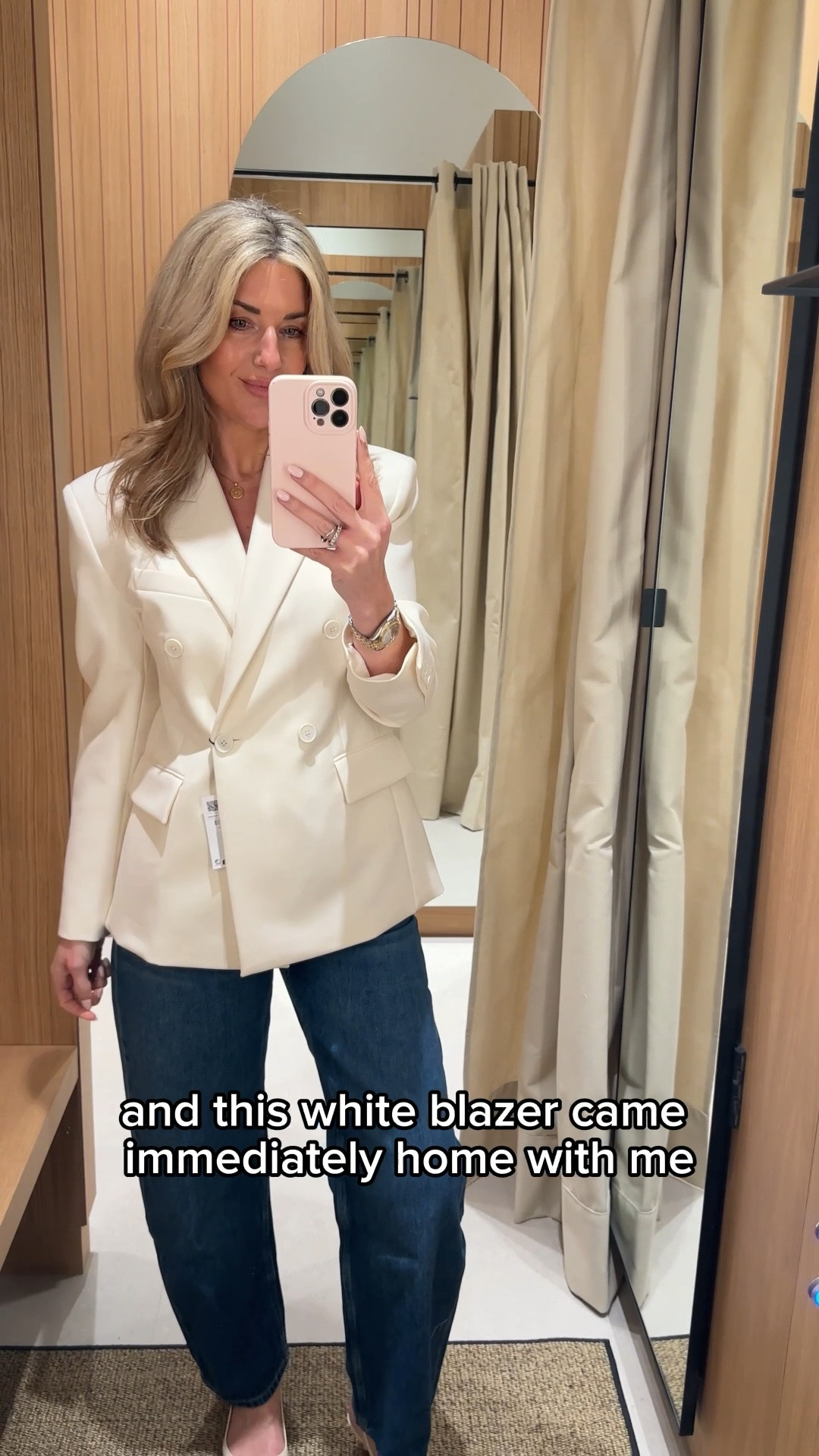 A little mooch round @mango and these are a few things I loved ❤️

The blazer came home in a size XS and the jeans come in a lighter wash which I ordered as they don’t have my size 

#LTKhaul #LTKover50style #LTKspringtrends