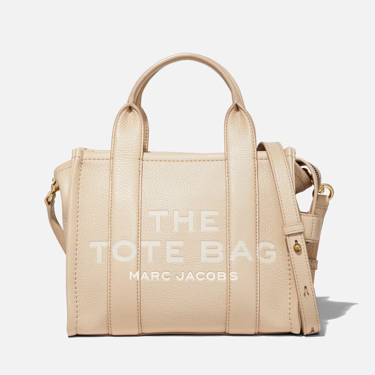 Marc Jacobs Women's The Mini Leather Tote Bag - Twine | Mybag.com (Global) 