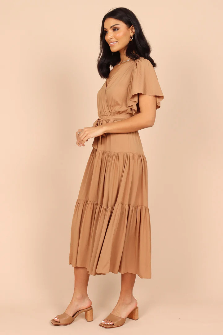 Barker Dress - Tan | Petal & Pup (US)