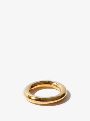 Gold-plated sterling-silver ring | Matches (EU)
