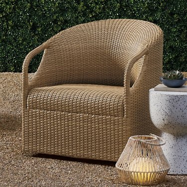 Hyde Park Swivel Chair | Grandin Road