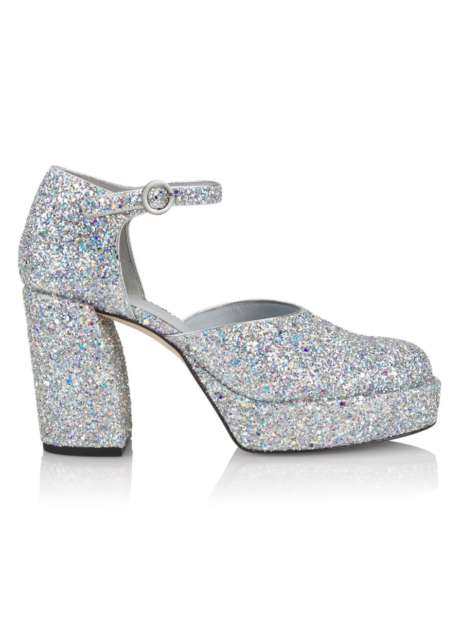 3.1 Phillip Lim Naomi Glitter Platform Pumps | Saks Fifth Avenue