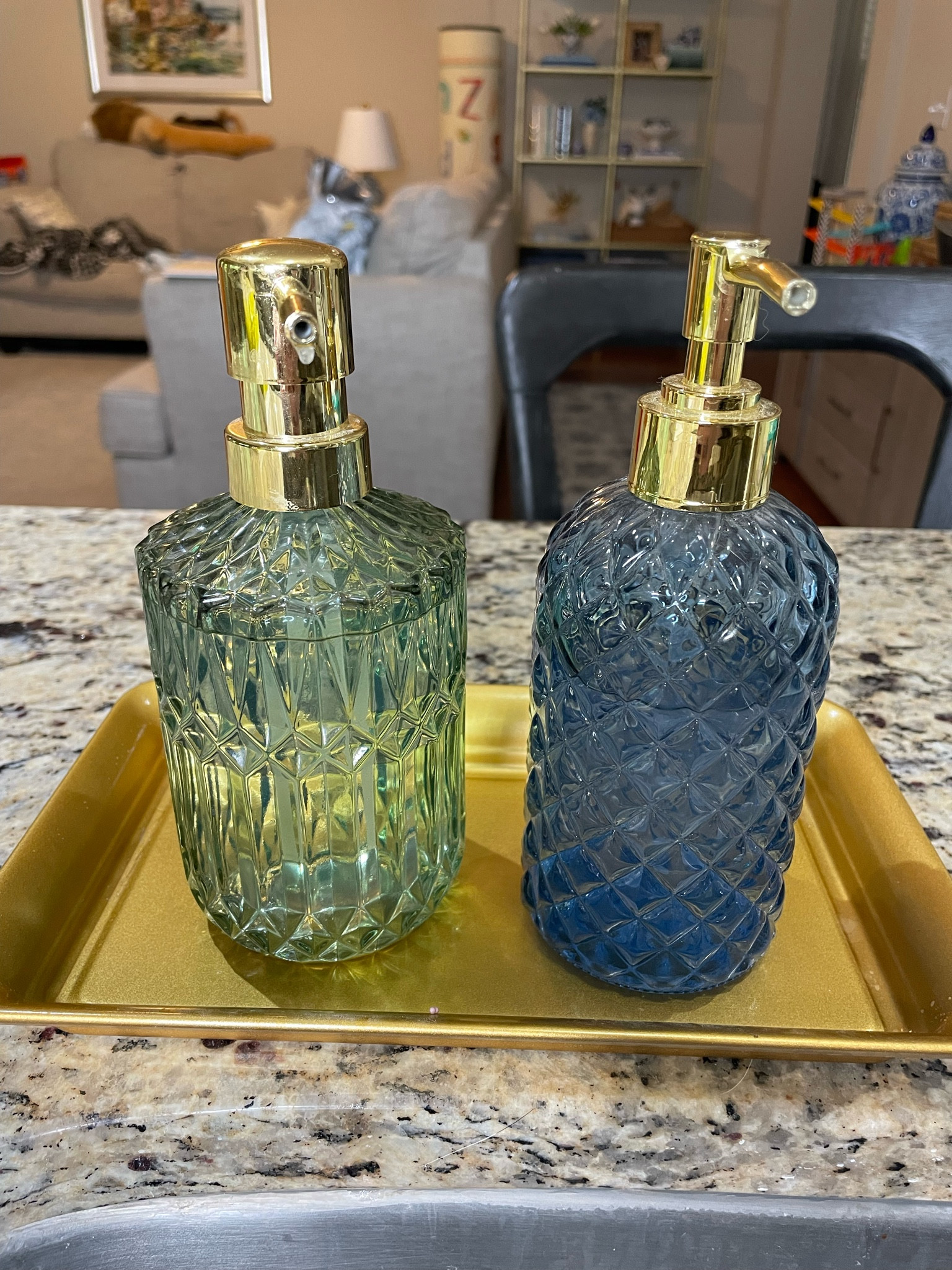 Soap dispensers and tray from my Amazon home finds video.

#LTKhome #LTKunder50