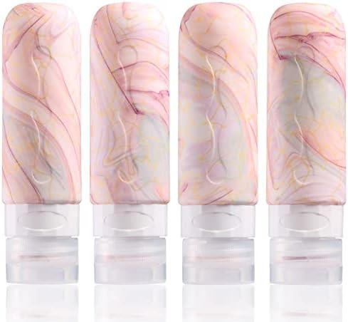 Gemice Travel Bottles for Toiletries Tsa Approved Travel Size 3oz Containers BPA Free Leak Proof ... | Amazon (US)