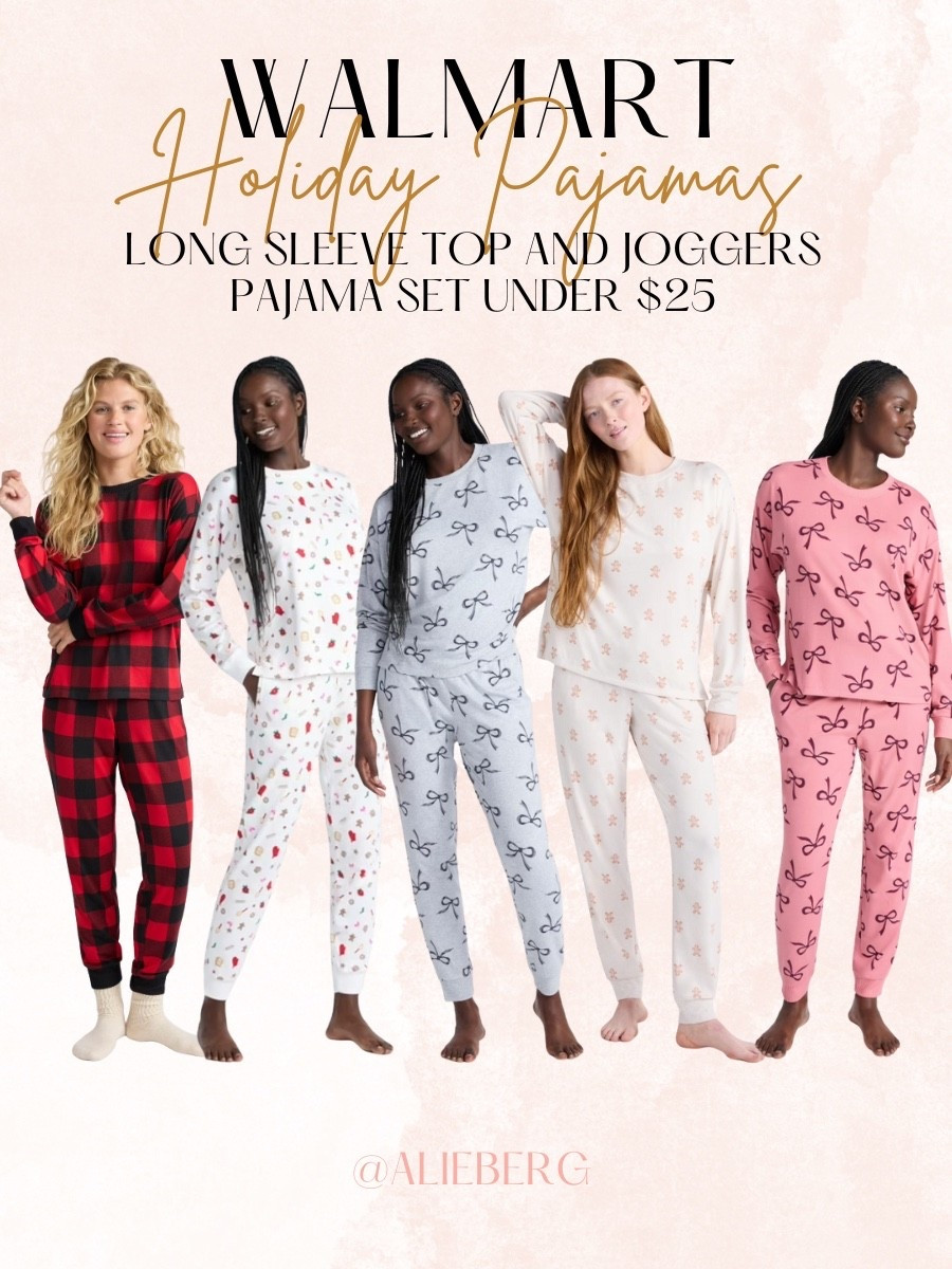 Walmart Holiday Pajamas that are soo soft and under $25!!👏

Walmart finds, Walmart fashion, Walmart pajamas, gifts for her, holiday pajama sets

#LTKSeasonal #LTKMidsize #LTKFindsUnder50