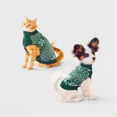 Fair Isle Pet Sweater - Boots & Barkley™ | Target
