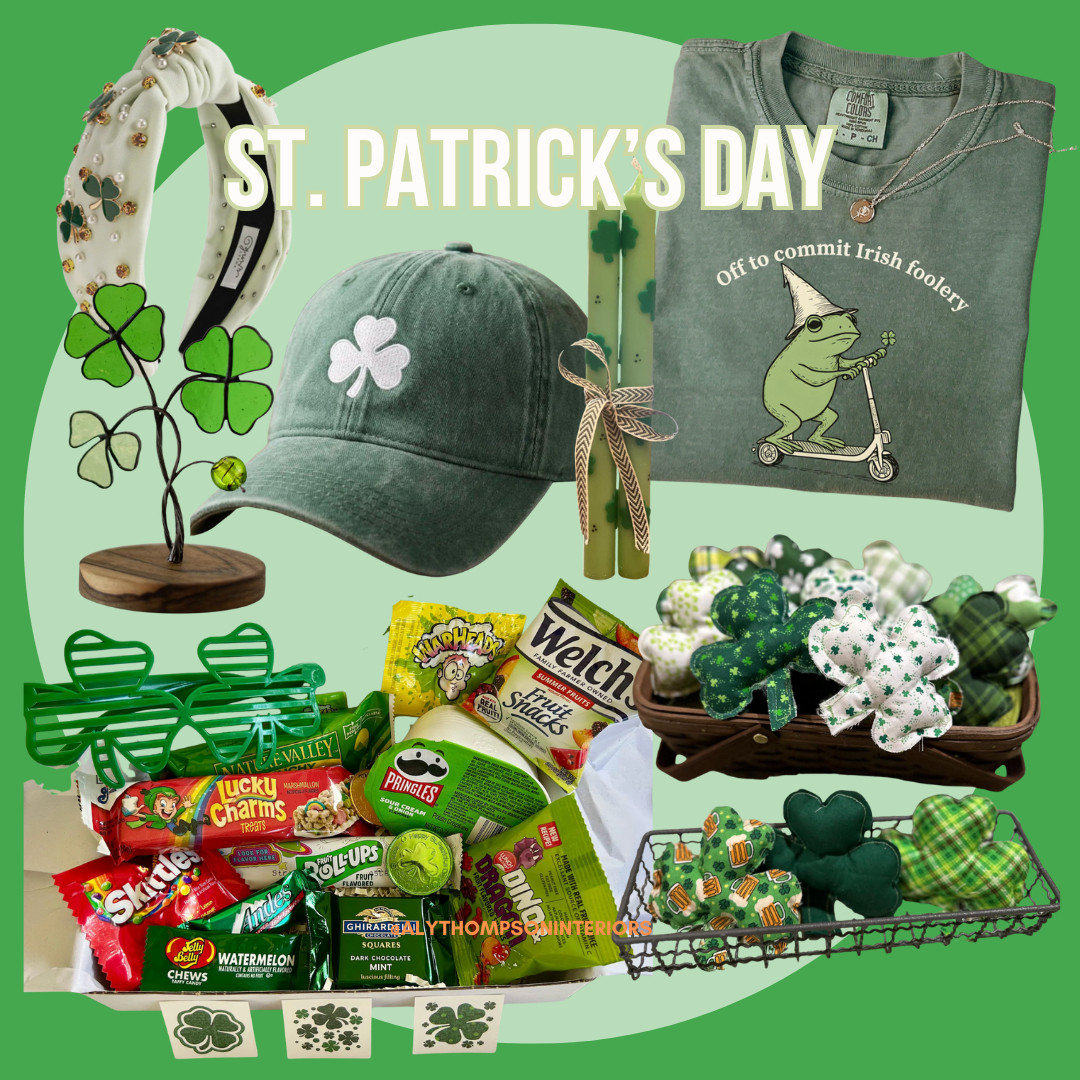 St. Patrick's Day |St. Patrick's Day Headband | St. Patrick's Day Hat | Shamrocks | Green | Irish | Silly Goose | Green Frog | Gift Box | St. Patrick's Day Decor 

 #LTKSeasonal #LTKHome #LTKSaleAlert