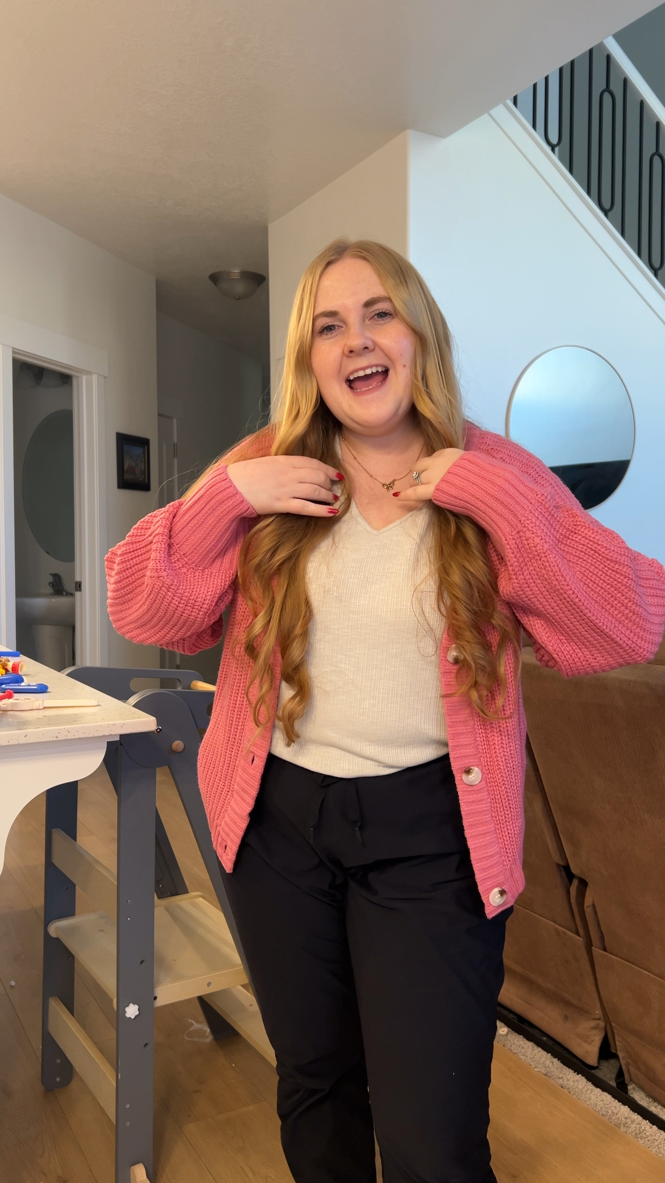 Love this new Amazon cardigan 💘

#LTKFindsUnder50 #LTKMidsize