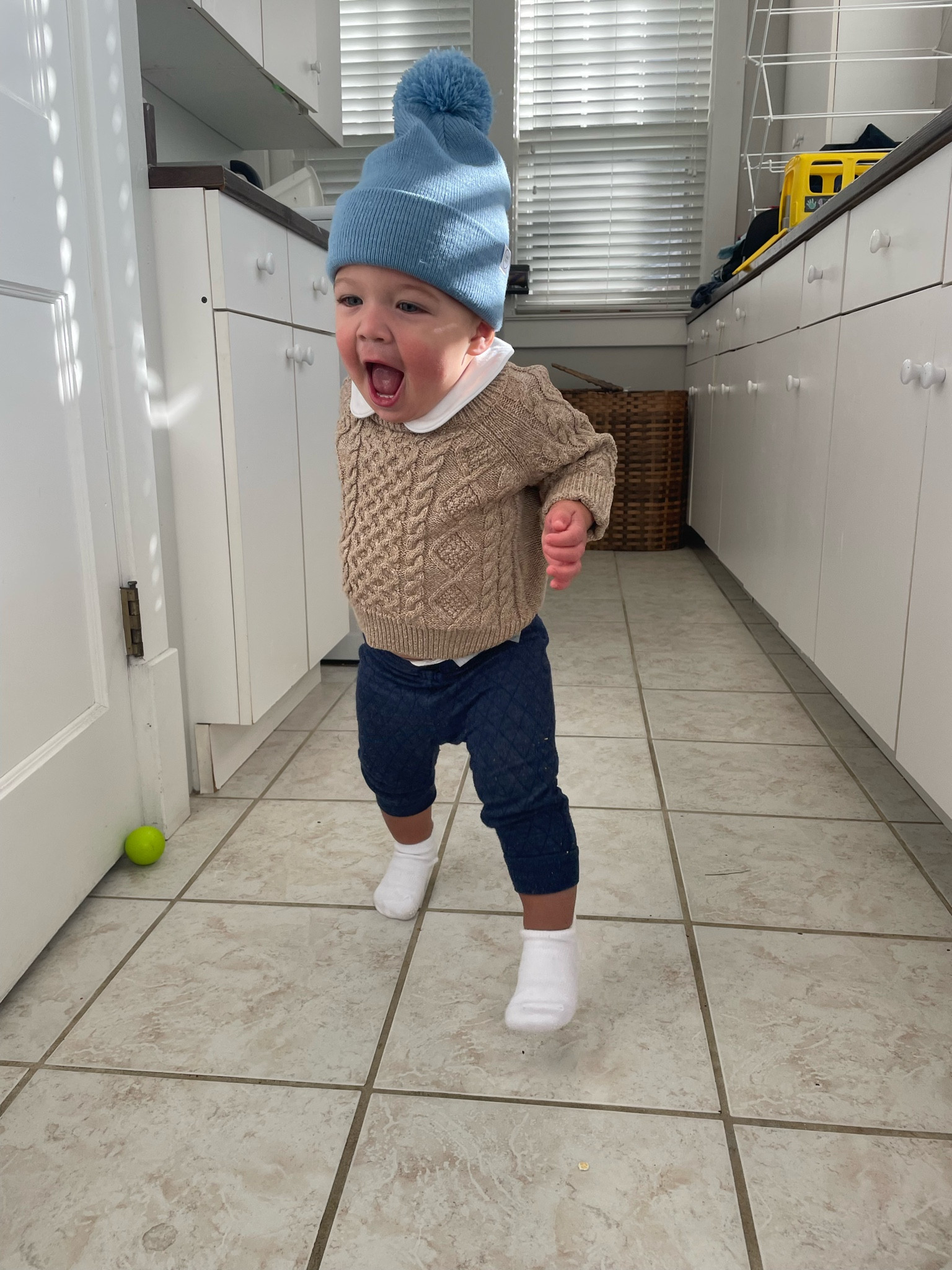 Is there anything cuter than a baby in a beanie?

Toddler winter outfit, toddler winter hat , toddler socks , boys sweaters 

#LTKBaby #LTKSeasonal #LTKKids