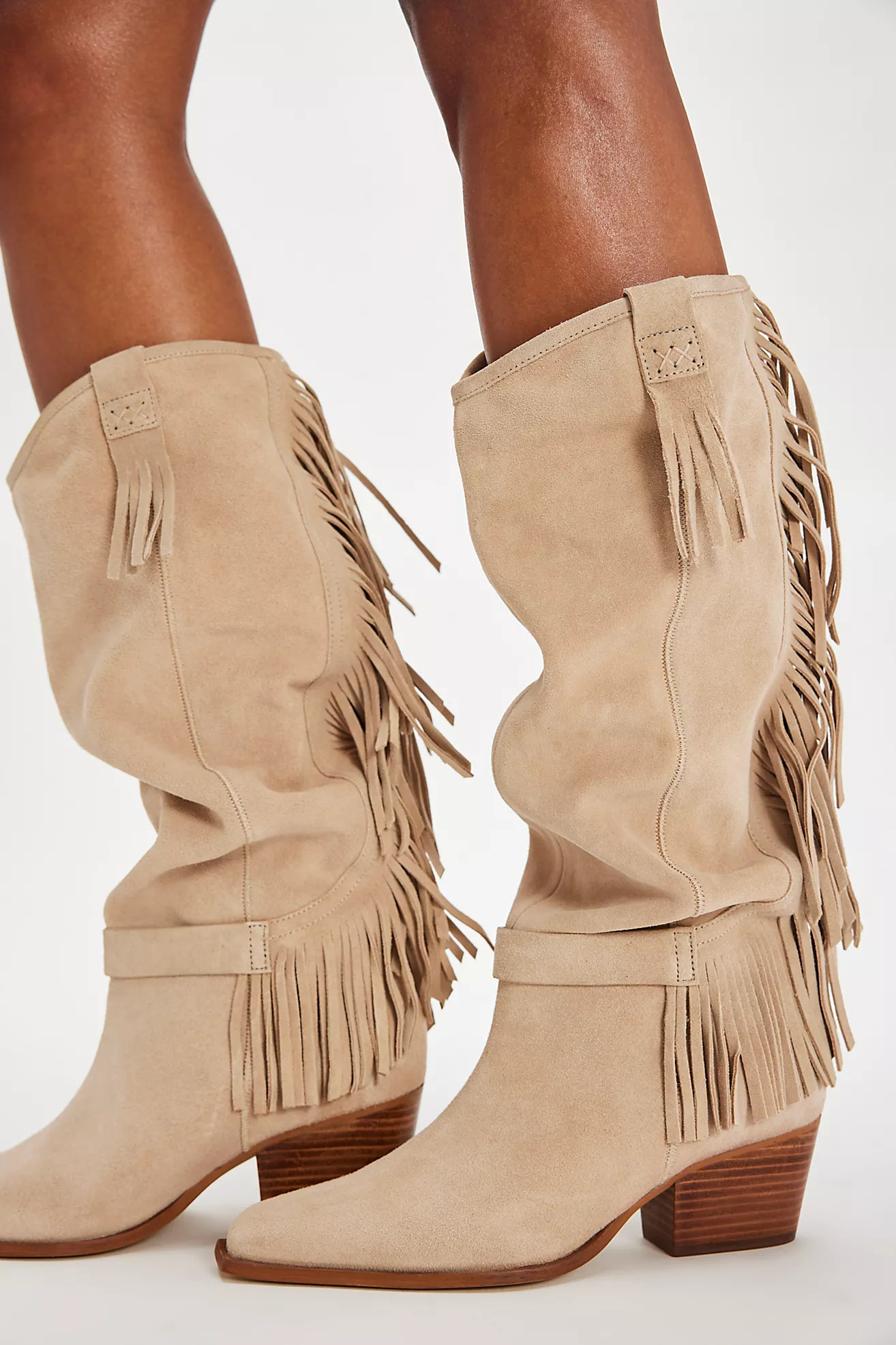 Faith Fringe Western Boots | Free People (Global - UK&FR Excluded)