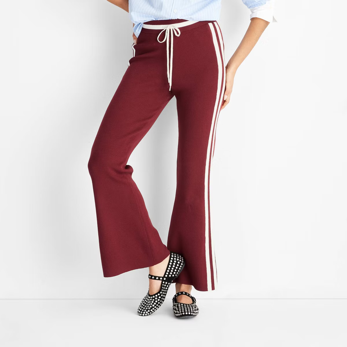 Women's High-Rise Sweater Track Pants - Future Collective | Target