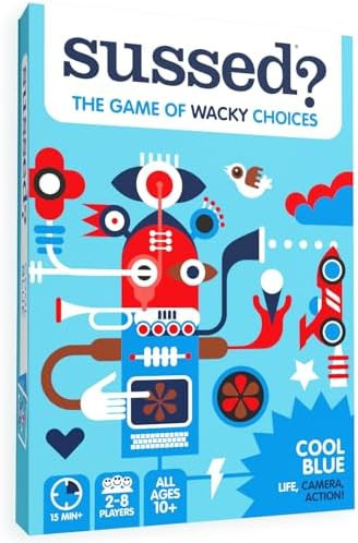 SUSSED The Wacky ‘What Would You Do?’ Card Game - Stocking Stuffer for Teens, Boys, Girls - S... | Amazon (US)