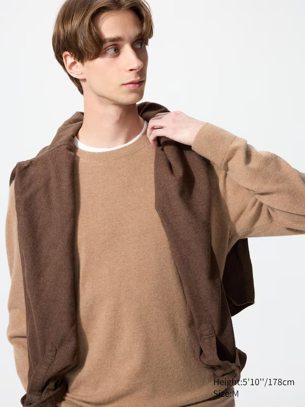 100 % Kaschmir Pullover (Rundhals) | UNIQLO (DE)