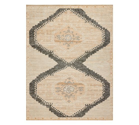 Demitria Hand-Knotted Wool Rug | Pottery Barn (US)