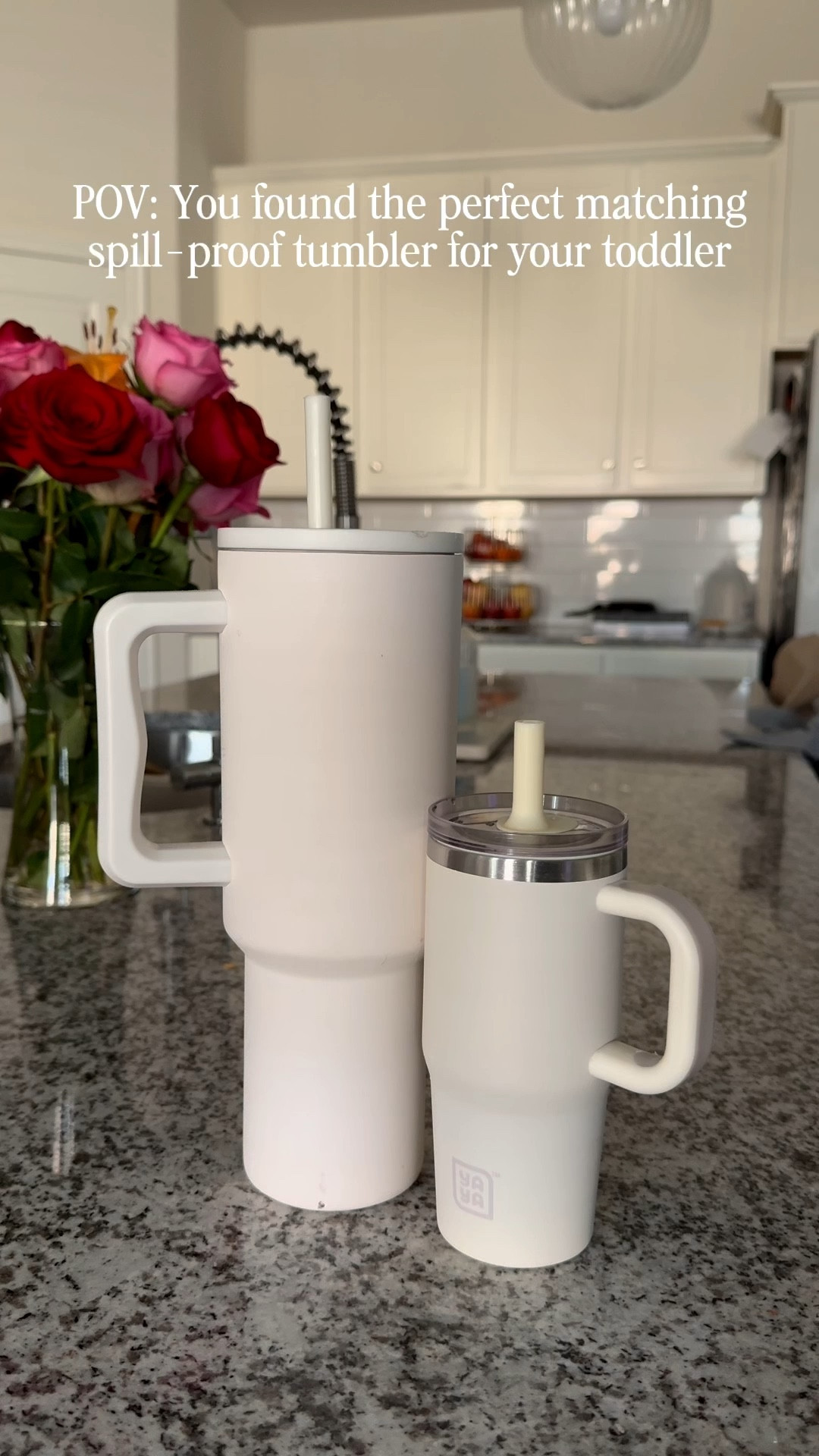 Now me and my toddler get to match because he’s constantly trying to take my cup! It’s also an upgrade from the silicone that was starting to soak everything up.

#LTKmomlife #LTKKids