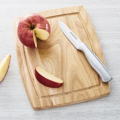 Wood Utility Cutting Board with Drip Groove Trench | Wayfair North America