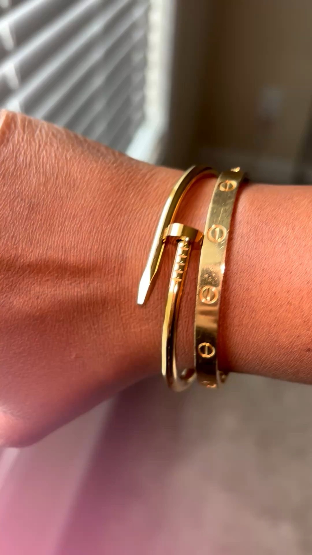 Amazon cartier inspired nail bracelet complements authentic love bracelet