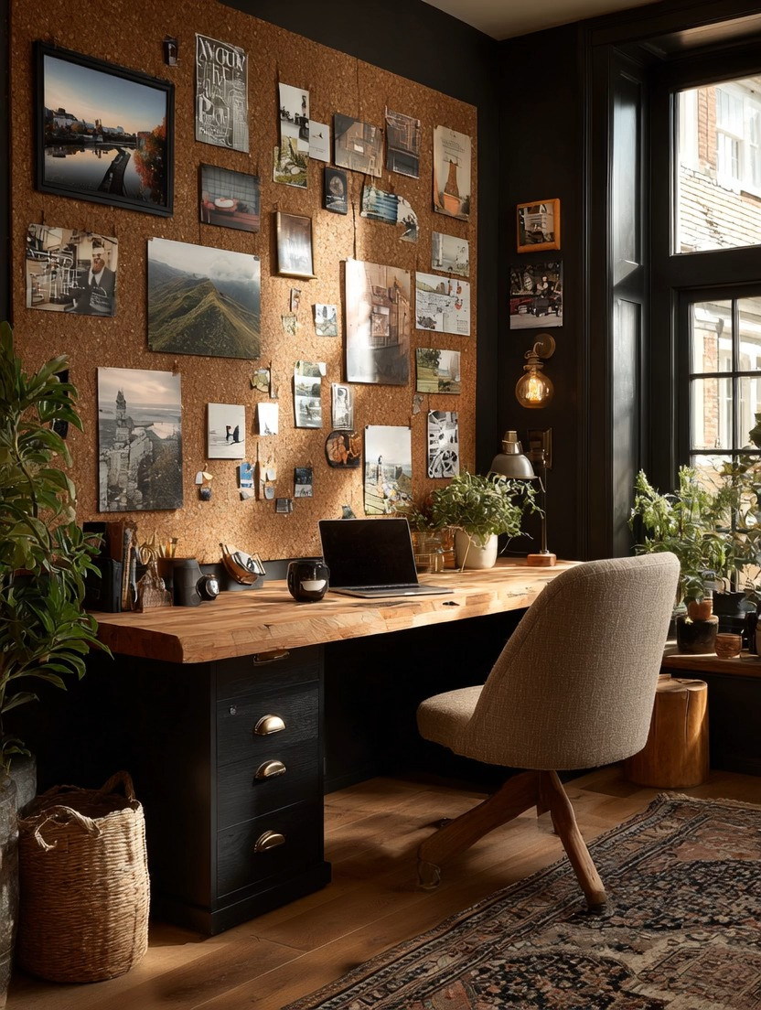 A cork wall might be one of the most underrated tools in a creative workspace.

Think of it as a living vision board for ideas, projects, goals, and inspiration. Instead of keeping your thoughts buried in digital folders, a cork wall allows you to see everything at once — concepts, photos, sketches, travel memories, content ideas, and future plans.

For content creators, designers, writers, entrepreneurs, and artists, this simple design element turns an ordinary desk into a creative command center. Pin inspiration, organize projects visually, map out goals, or build a manifestation board that keeps your ideas front and center.

The beauty of a cork wall is that it’s both practical and inspiring. It keeps your workspace organized while reminding you daily of what you're building.

Because sometimes the best productivity hack is simply seeing your ideas right in front of you.

#HomeOfficeDesign
#CreativeWorkspace
#VisionBoardIdeas
#OfficeInspiration
#WorkspaceDecor
#ProductivitySpace 

 #LTKHome