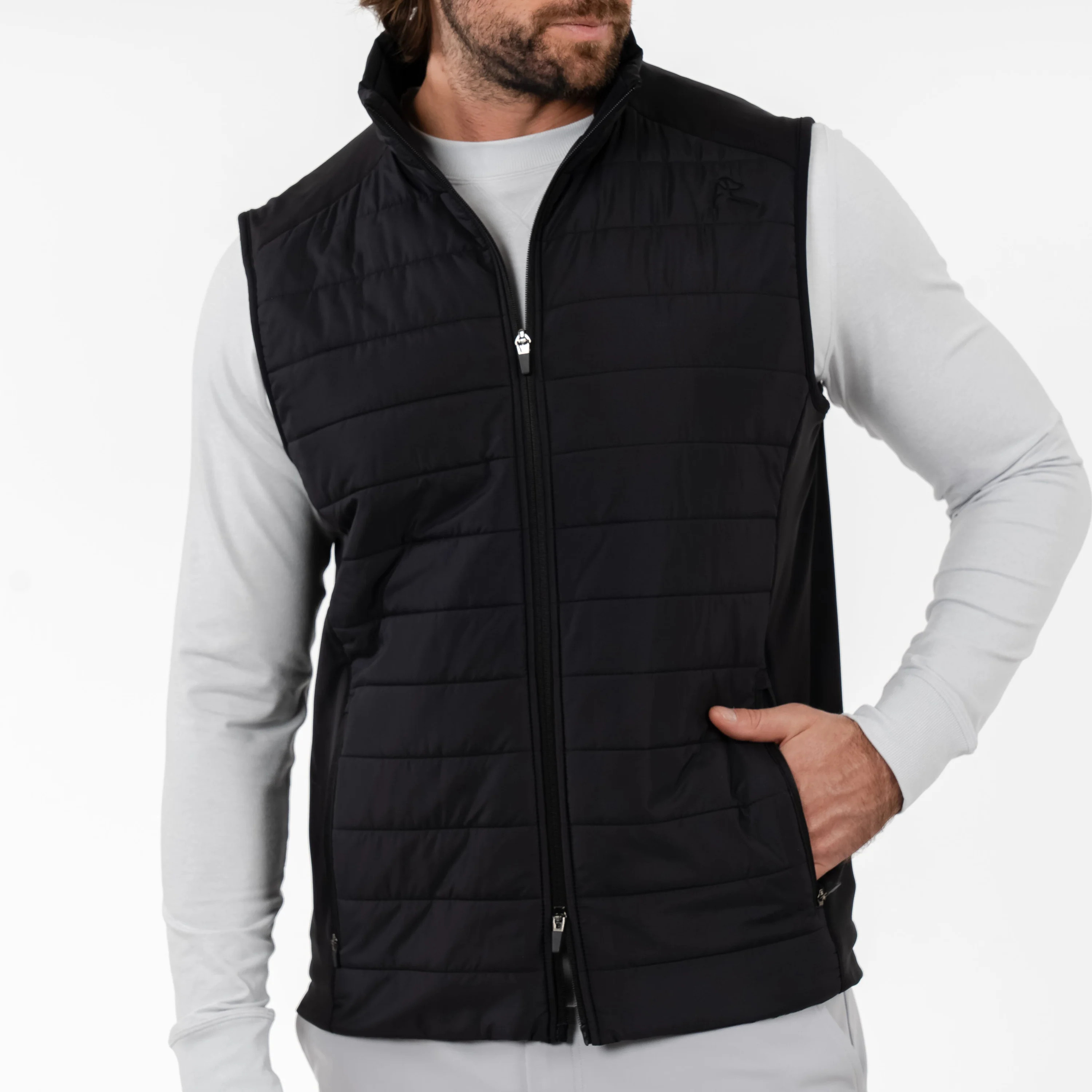Fulton Performance Vest - Black | Rhoback | RHOBACK