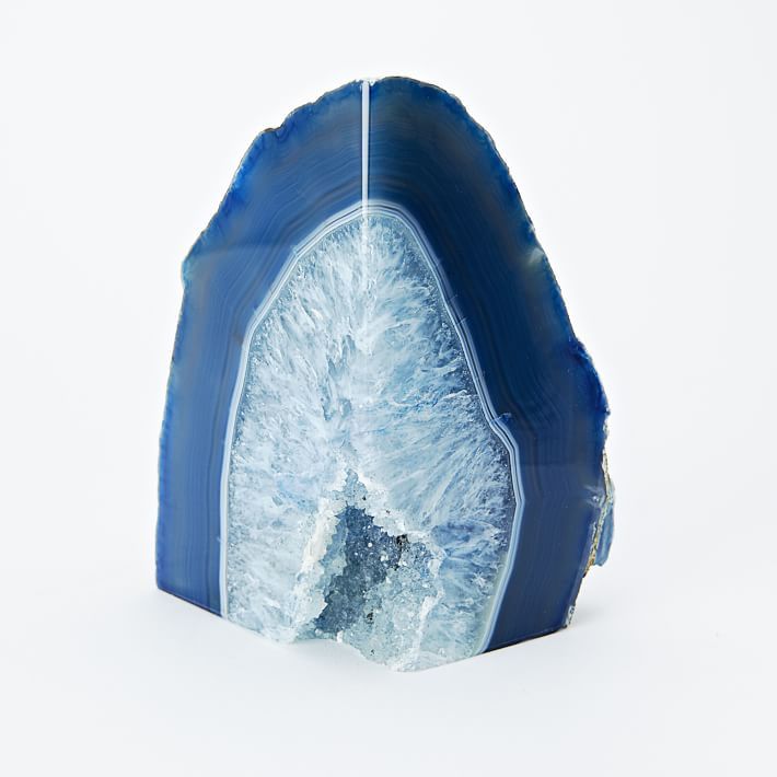 Agate Stone Bookends | West Elm (US)