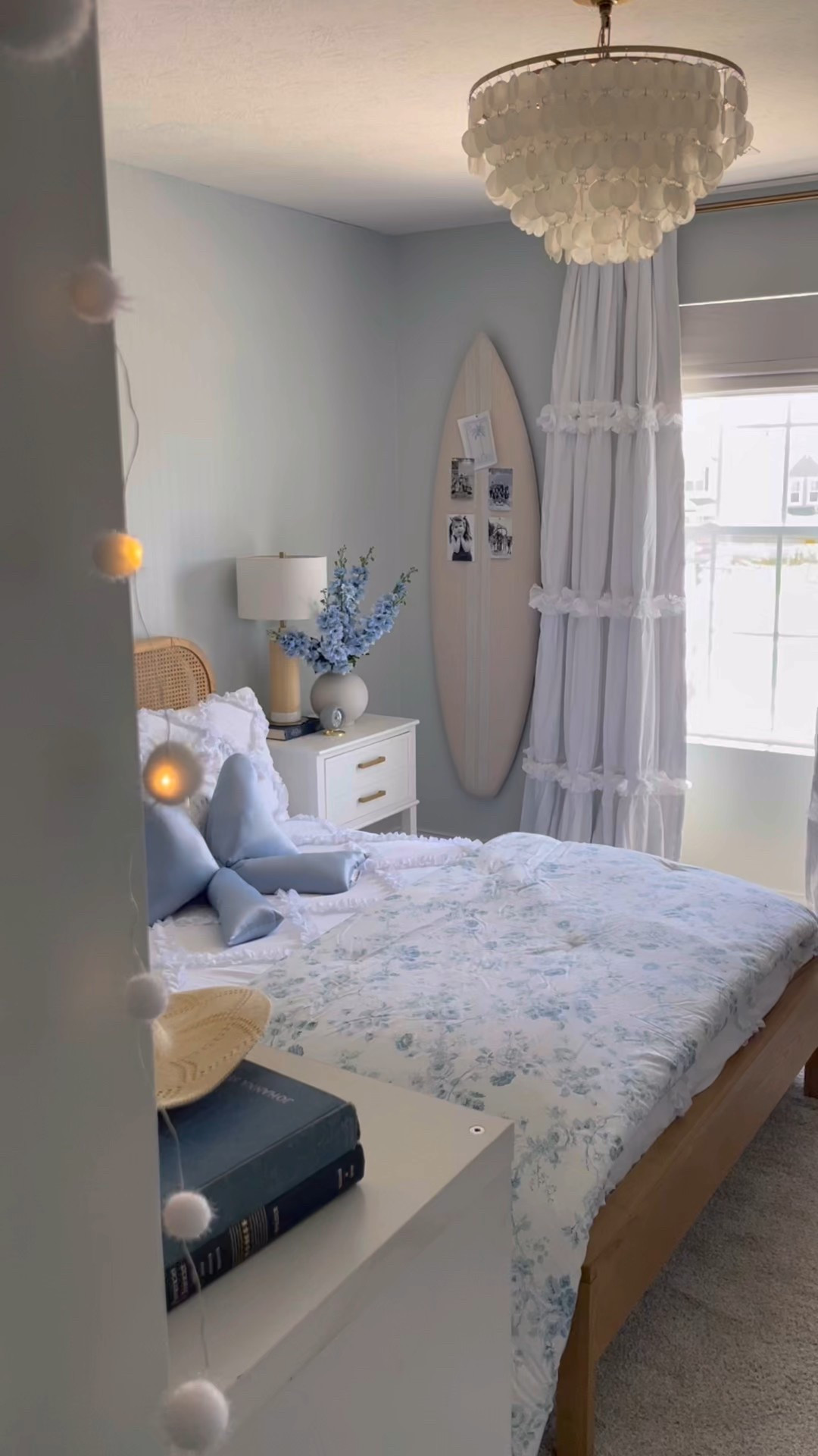 We’ve added a beautiful new blue floral comforter along with a white ruffled one to Lillie’s bed. They are both from @wayfair. We’ve got loads of other great #wayfair finds in her room too like her chandelier, her bed and nightstands, her desk and chair and the wallpaper and sweet little lamp in her bathroom. #ad

#LTKSaleAlert #LTKHome #LTKKids