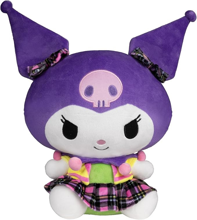 Jazwares Hello Kitty and Friends, 12-Inch Kuromi Neon Plush - Officially Licensed Sanrio Product ... | Amazon (US)