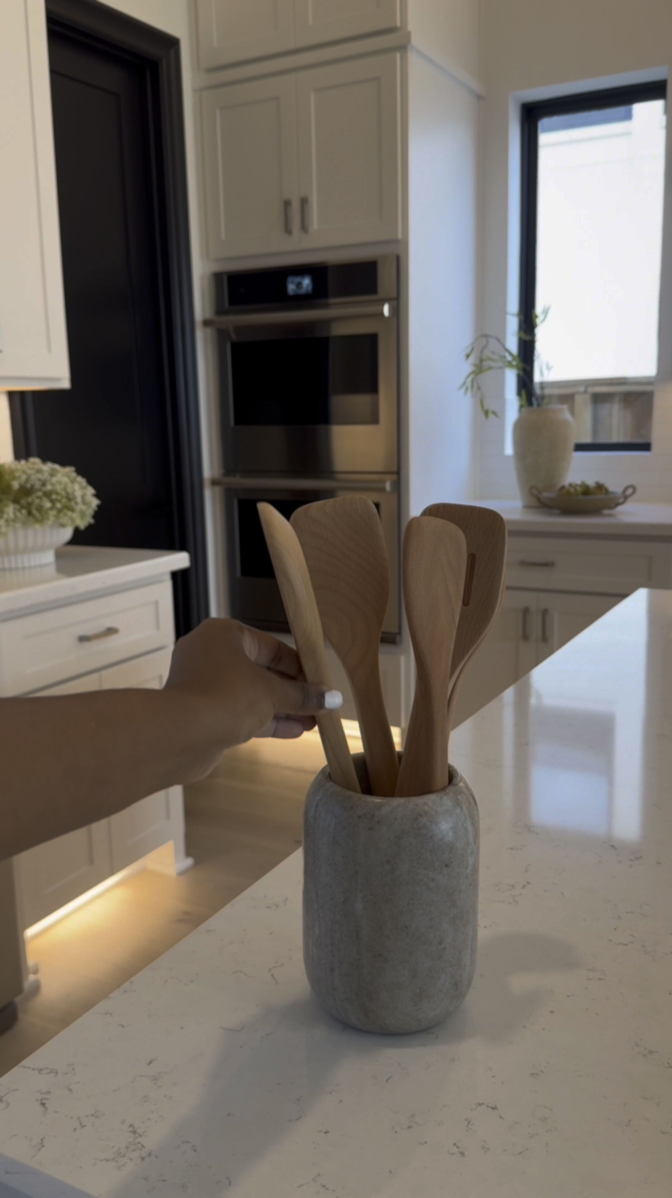 I recently upgraded my kitchen tools and I'm so glad I did! I used to chop veggies the old-fashioned way with a knife and cutting board, but now I have a vegetable chopper from @Walmart that makes the job so much easier. It's amazing how much of a difference it's made - and it can even handle tomatoes! Prepping for cooking has become a breeze. I also picked up some wooden spoons that look great on my countertop and a drying mat that keeps my sink area organized and clutter-free. It's the little things that make cooking more enjoyable, right?

Shop below! 🤎

@Shop.LTK #liketkit #IYWYK #walmarthome #walmartmusthaves


#LTKVideo 

#LTKStyleTip #LTKHome