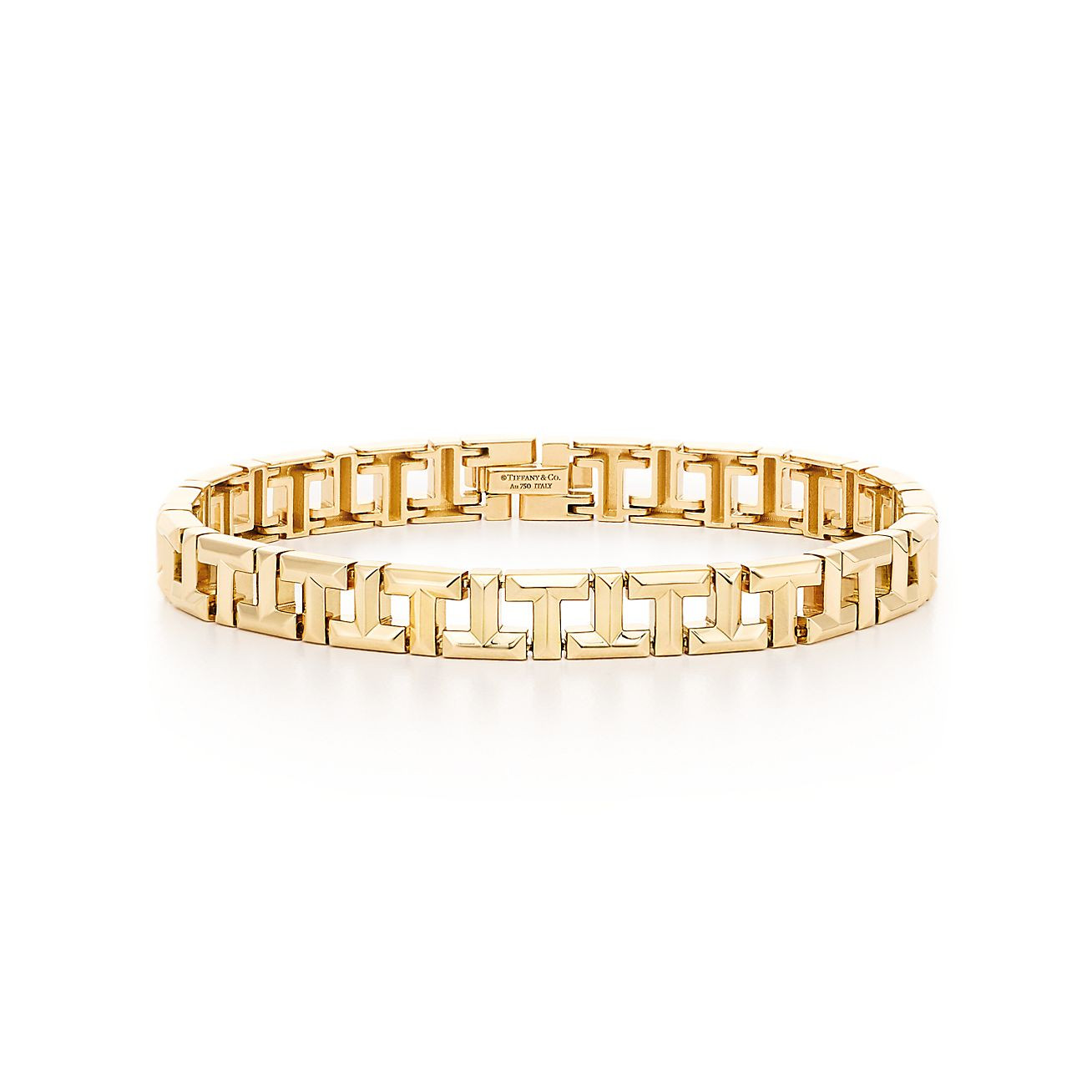 Tiffany T True narrow bracelet in 18k gold, medium. | Tiffany & Co. | Tiffany & Co. (UK)