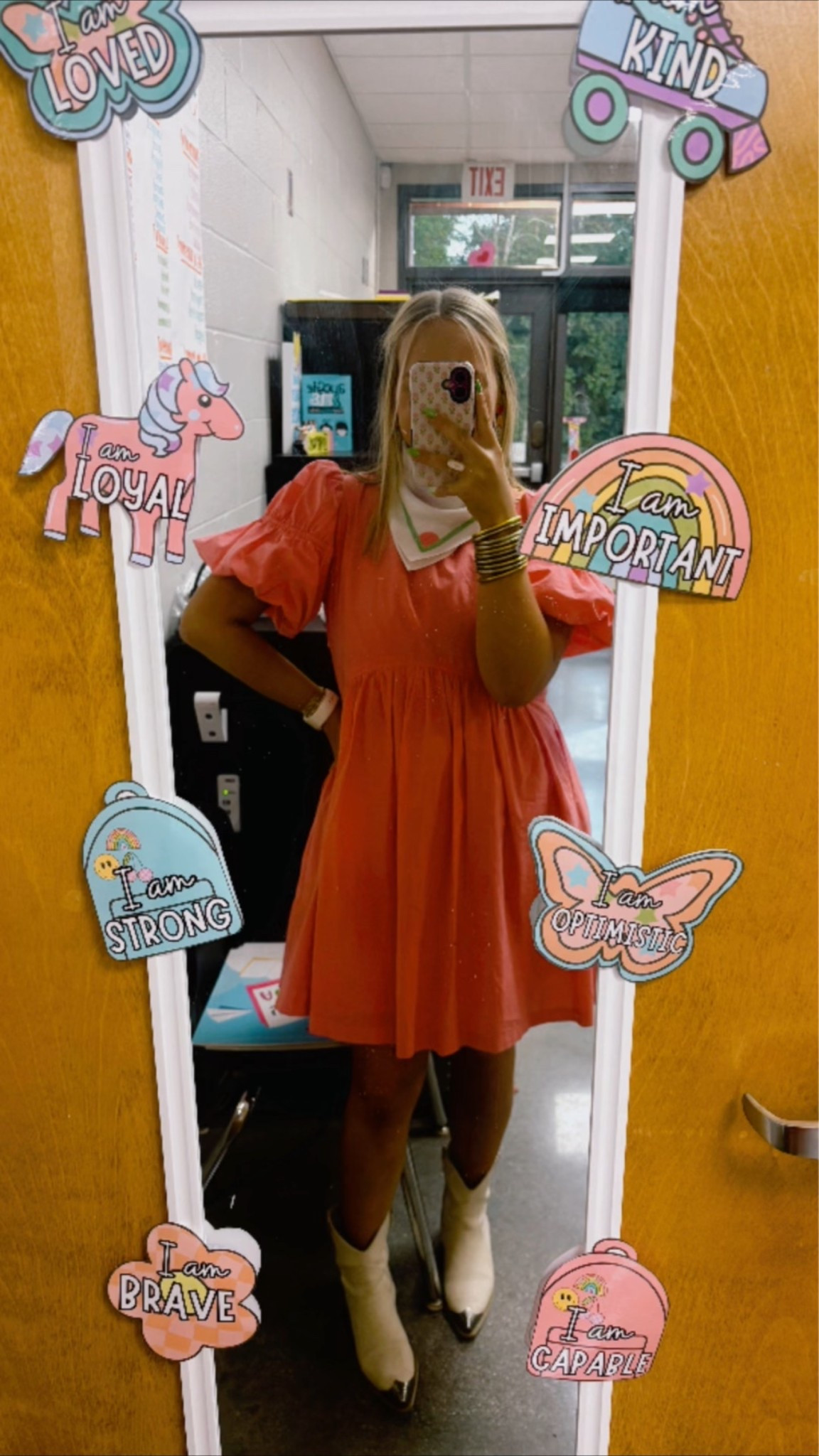 fun teacher outfit ✏️🌈🦋🖍️