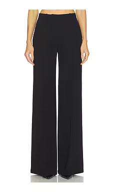 Theory Fluid Flare Pant in Black from Revolve.com | Revolve Clothing (Global)