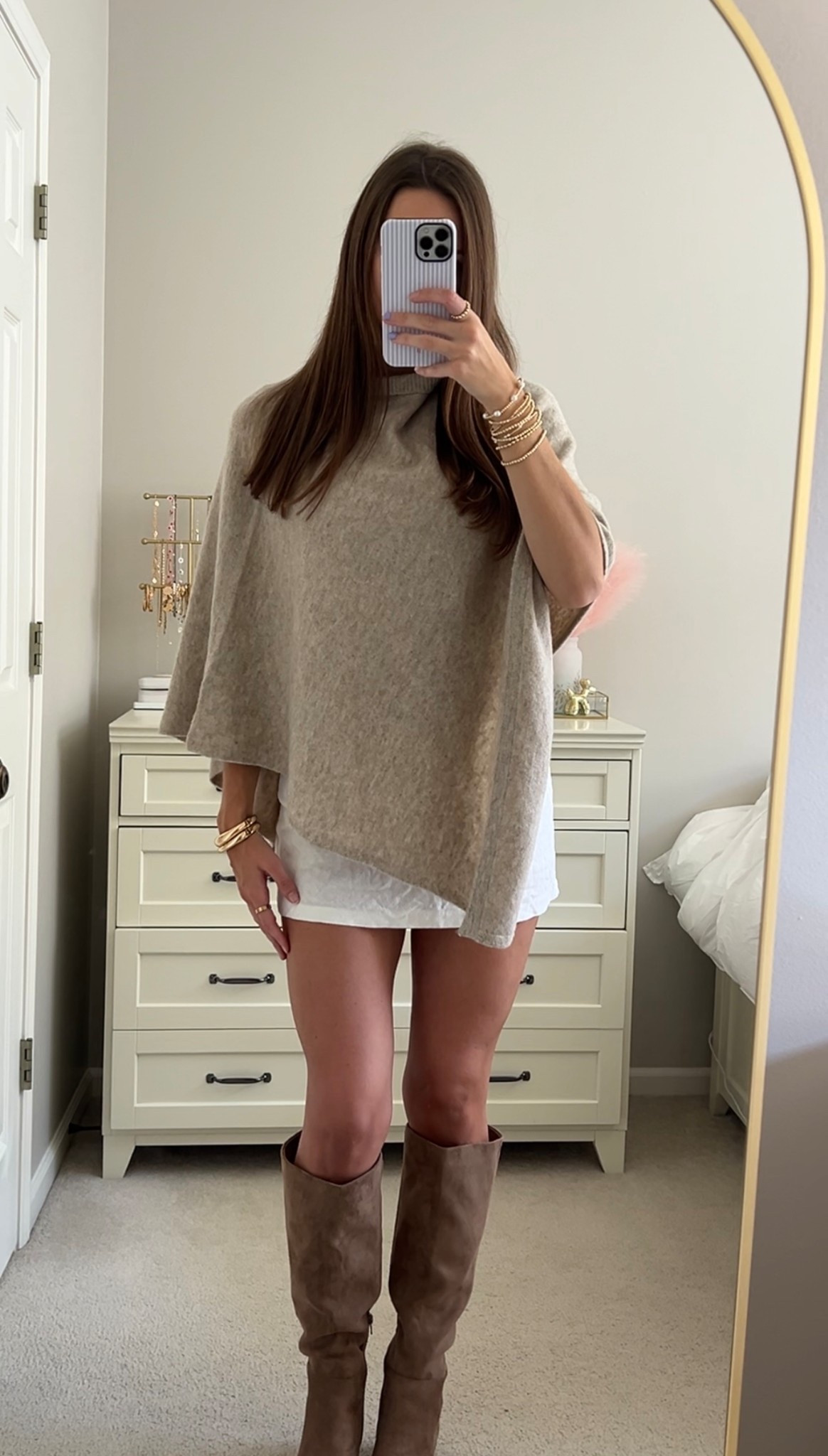 wearing a size s/m in poncho & small in skirt! 



#LTKSeasonal #LTKShoeCrush #LTKFindsUnder100