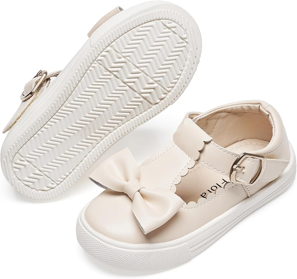 Felix & Flora Toddler/Little Kid Girls Running Shoes Glitter Sneakers Princess Fashion Casual Spo... | Amazon (US)